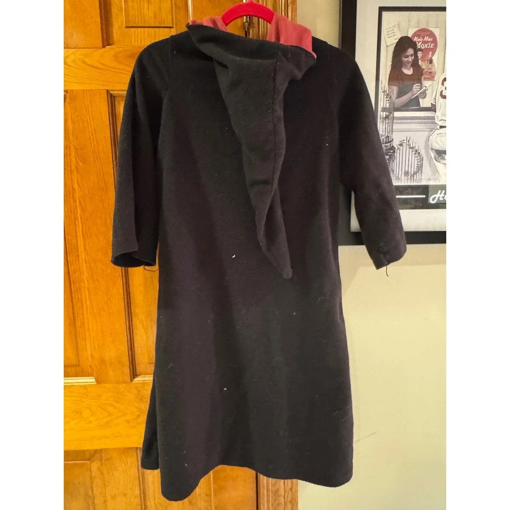 Harry Potter Rubies Deluxe‎ Gryffindor Robe Kids Medium Black Burgundy Fleece